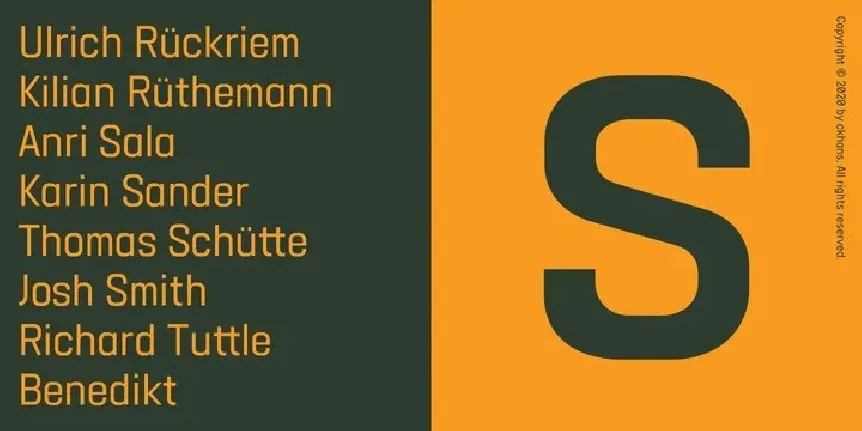 Gridink font