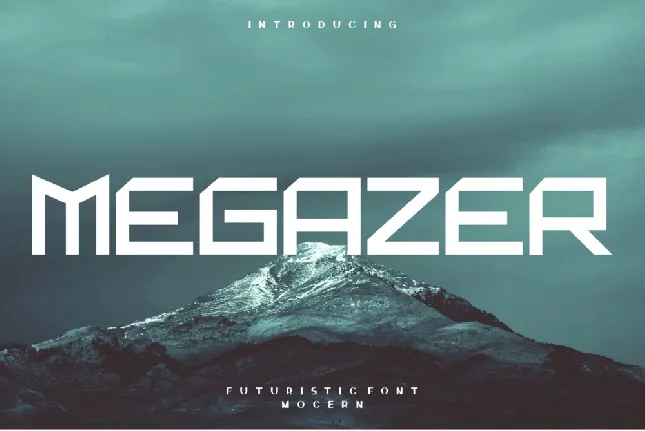 Megazer font