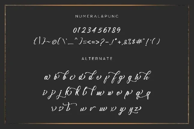 Mondena font