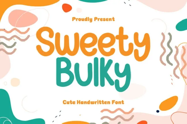 Sweet Bulky Display font