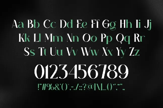 Aghita font