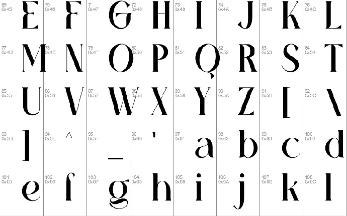 Aghita font