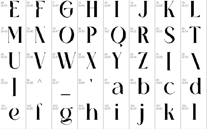 Aghita font