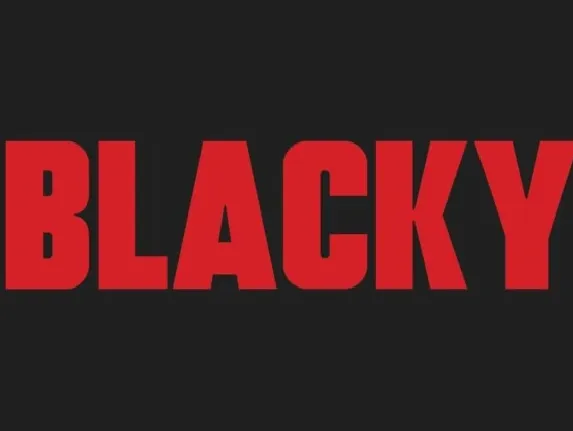 Blacky font