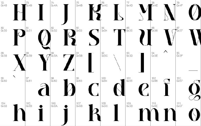 Qebil font