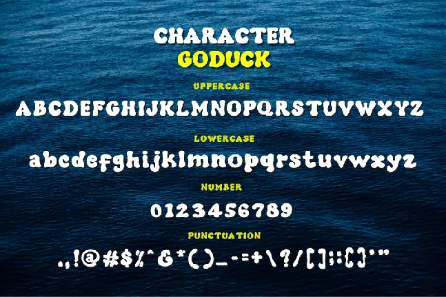 GODUCK font