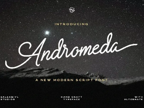 Andromeda font