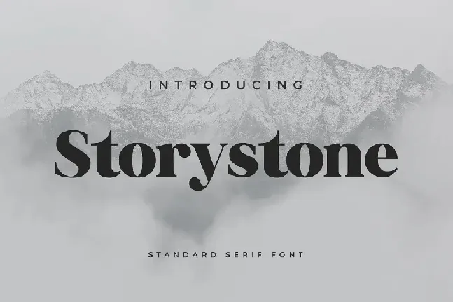 Storystone font