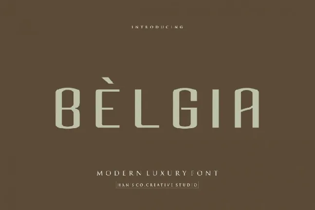 Belgia font