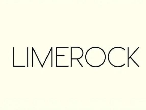 Limerock Sans Serif font