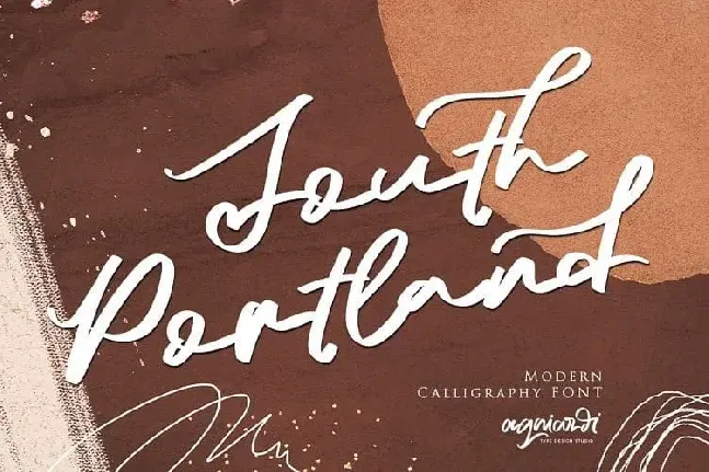 South Portland Script font