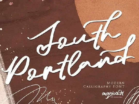 South Portland Script font