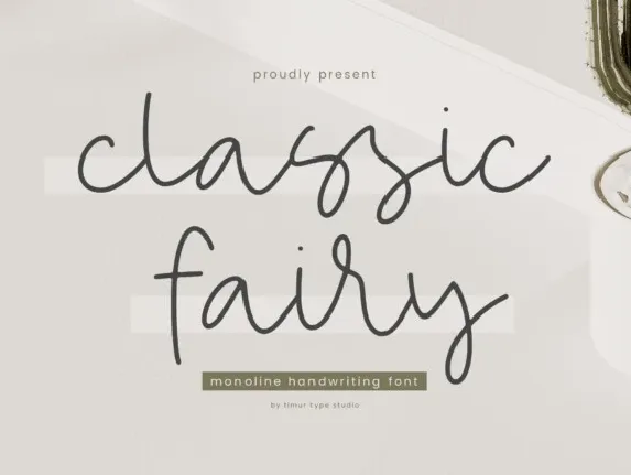 Classic Fairy font