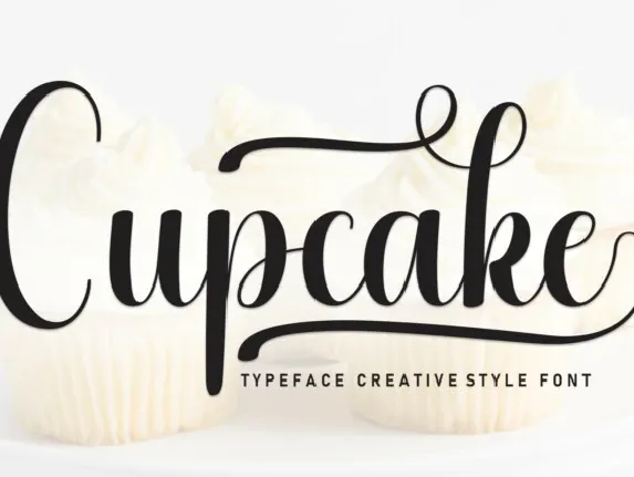 Cupcake Script Typeface font