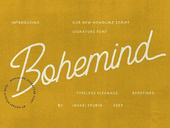 Bohemind font