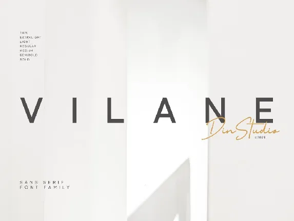 Vilane font