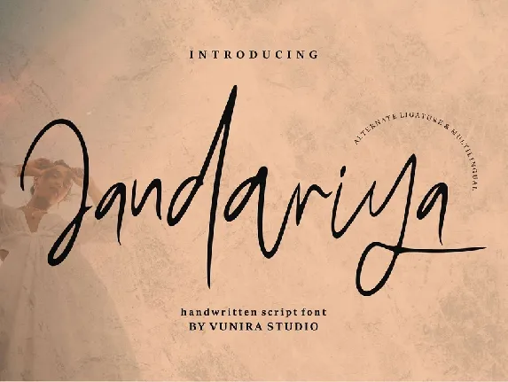 Jandariya font