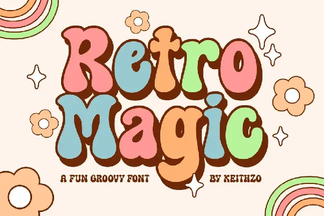 Retro Magic font