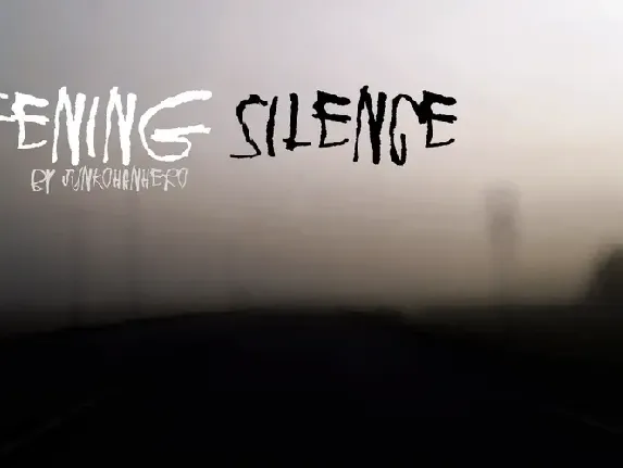 Deafening Silence font