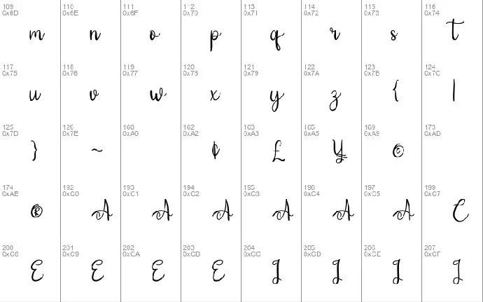 Writer Signature font