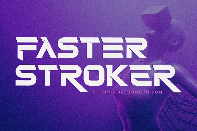 Faster Stroker font