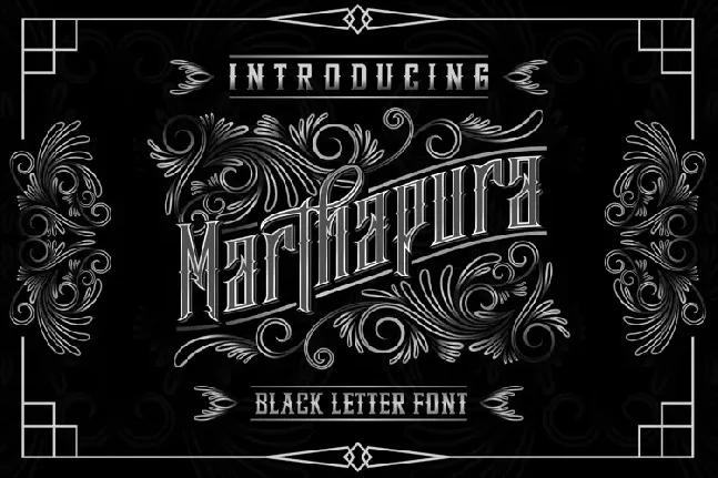 Marthapura font