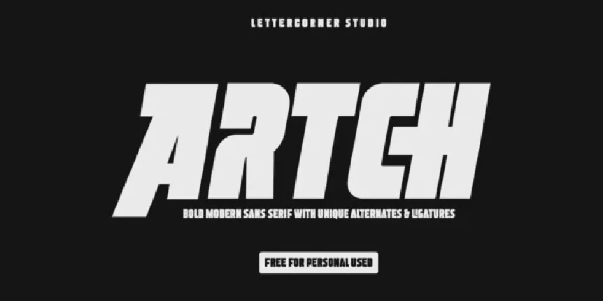 Artch font