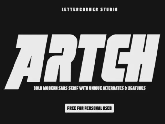 Artch font