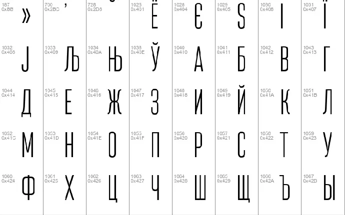 Attentica 4F font