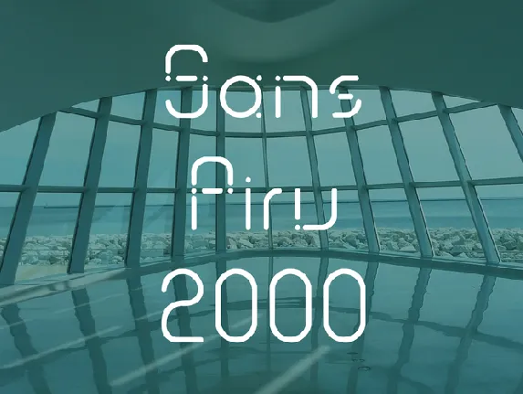 Sans Piru 2000 font