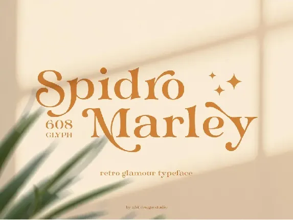 Spidro Marley font