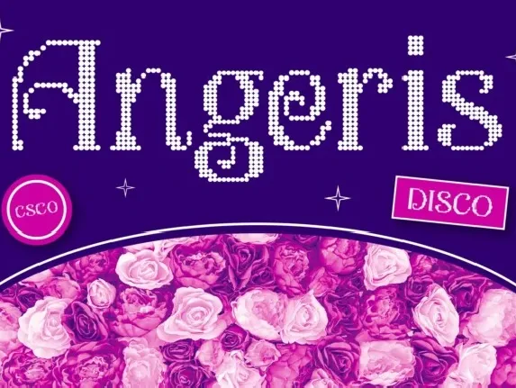 Angeris Disco font