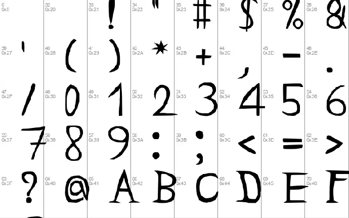 xyloxCartoony font