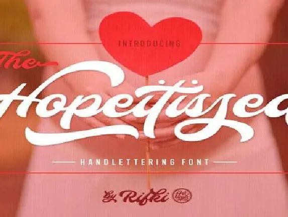 Hopeitissed font