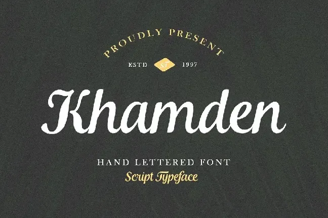 Khamden Script font