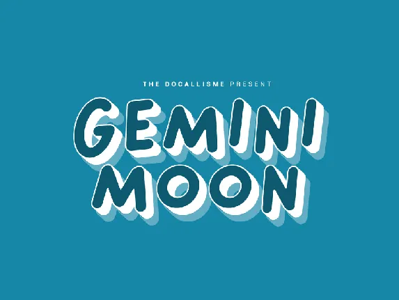 Gemini Moon font