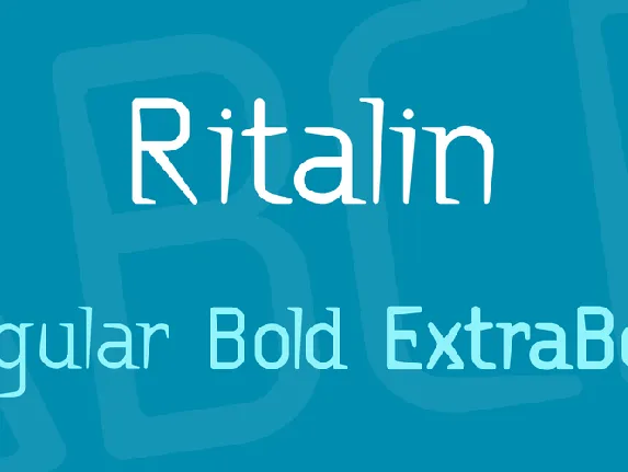 Ritalin font