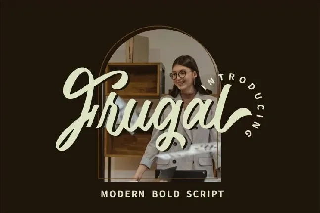 Frugal font