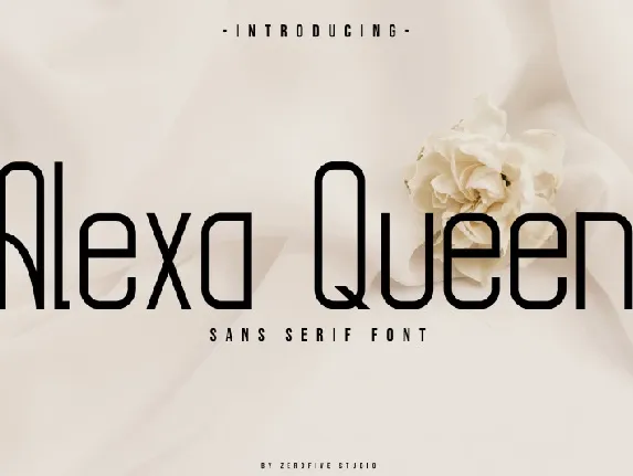 Alexa Queen font