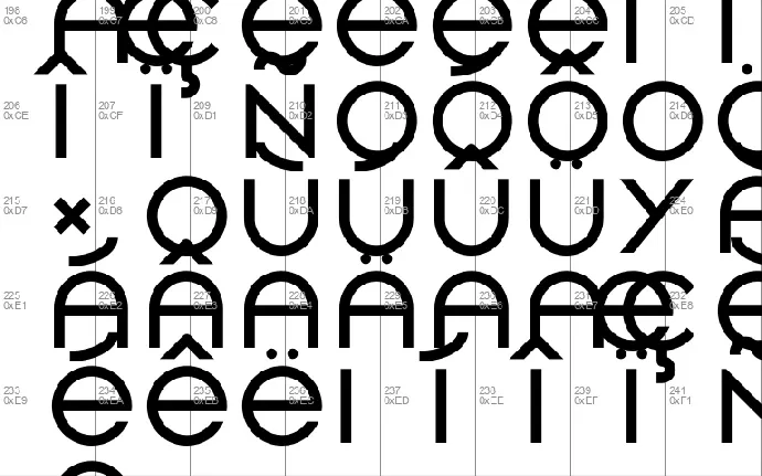 Onoma font