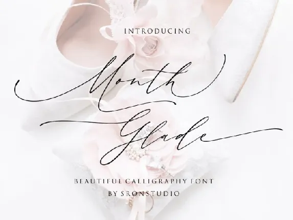 Month Glade Handwritten font