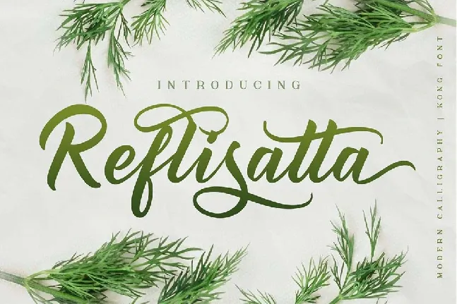 Reflisatta font