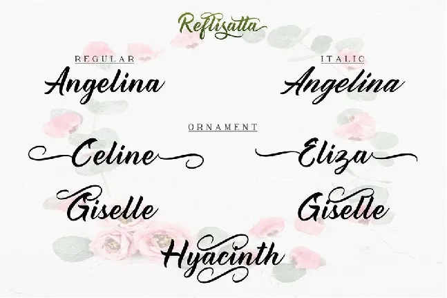 Reflisatta font