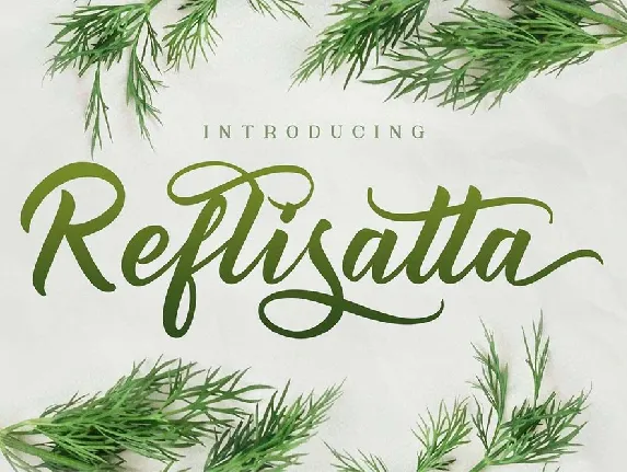 Reflisatta font