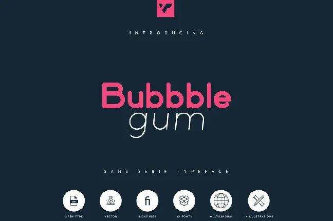 Bubbble Gum font