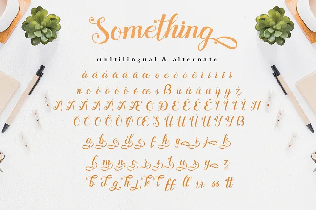 Something font