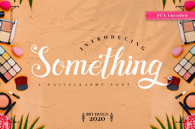 Something font