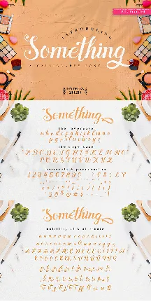 Something font