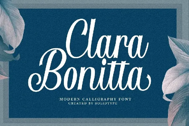 Clara Bonitta font