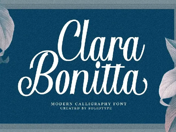 Clara Bonitta font